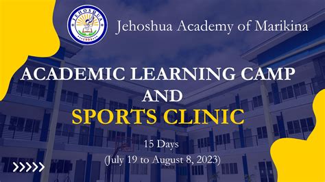 Academic & Sports Clinic by Jehoshua Jam .